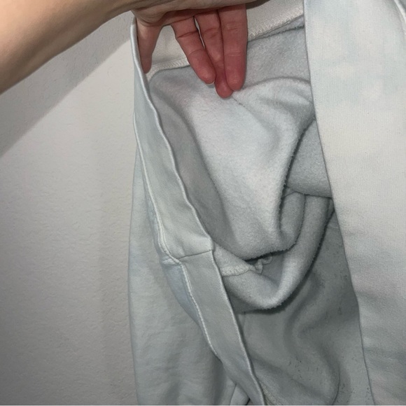 The Mountain unisex kitten selfie hoodie mint white tie dye Long sleeve hoodie - Picture 3 of 12